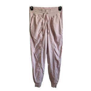 Lululemon Rare Strawberry Milkshake Dance Studio Full Length Lined Joggers - 6